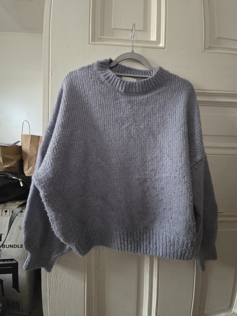 Pink Rose Lavender Crewneck Sweater